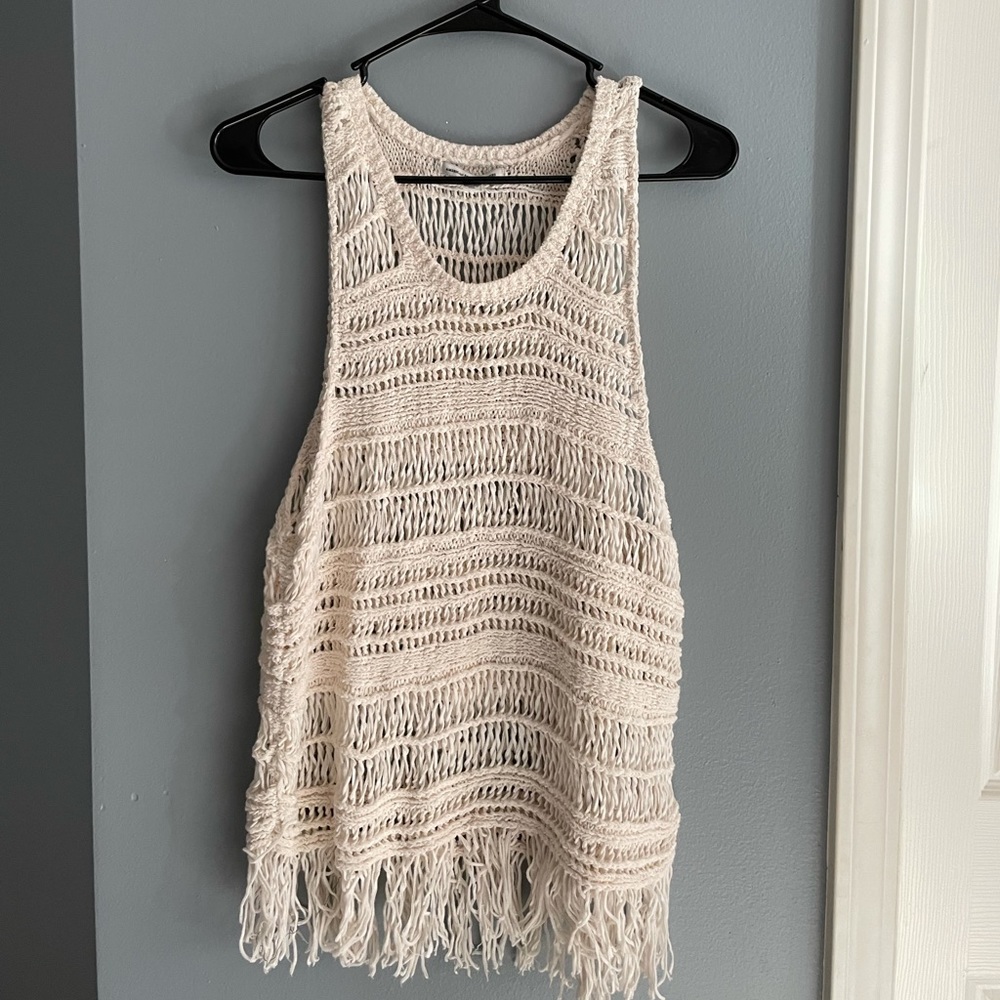 AMERICAN EAGLE festival fringe tank top